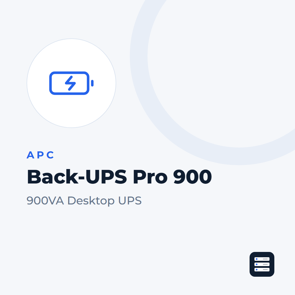 APC Back-UPS Pro 900VA