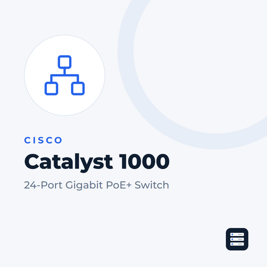 Cisco Catalyst 1000 24-port PoE+ switch