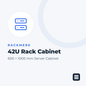 42U server rack cabinet