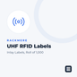 UHF RFID inlay labels